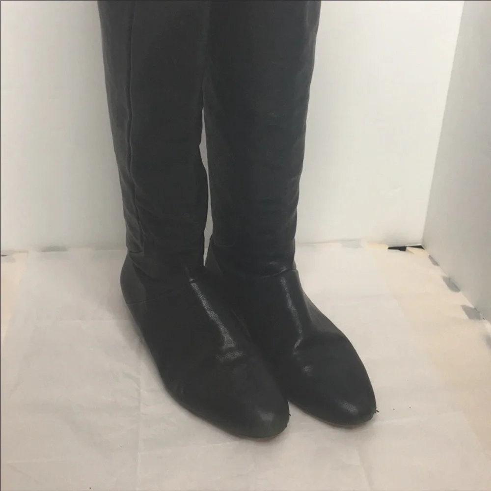 BCBGMAXAZIRA OVER THE KNEE BOITS